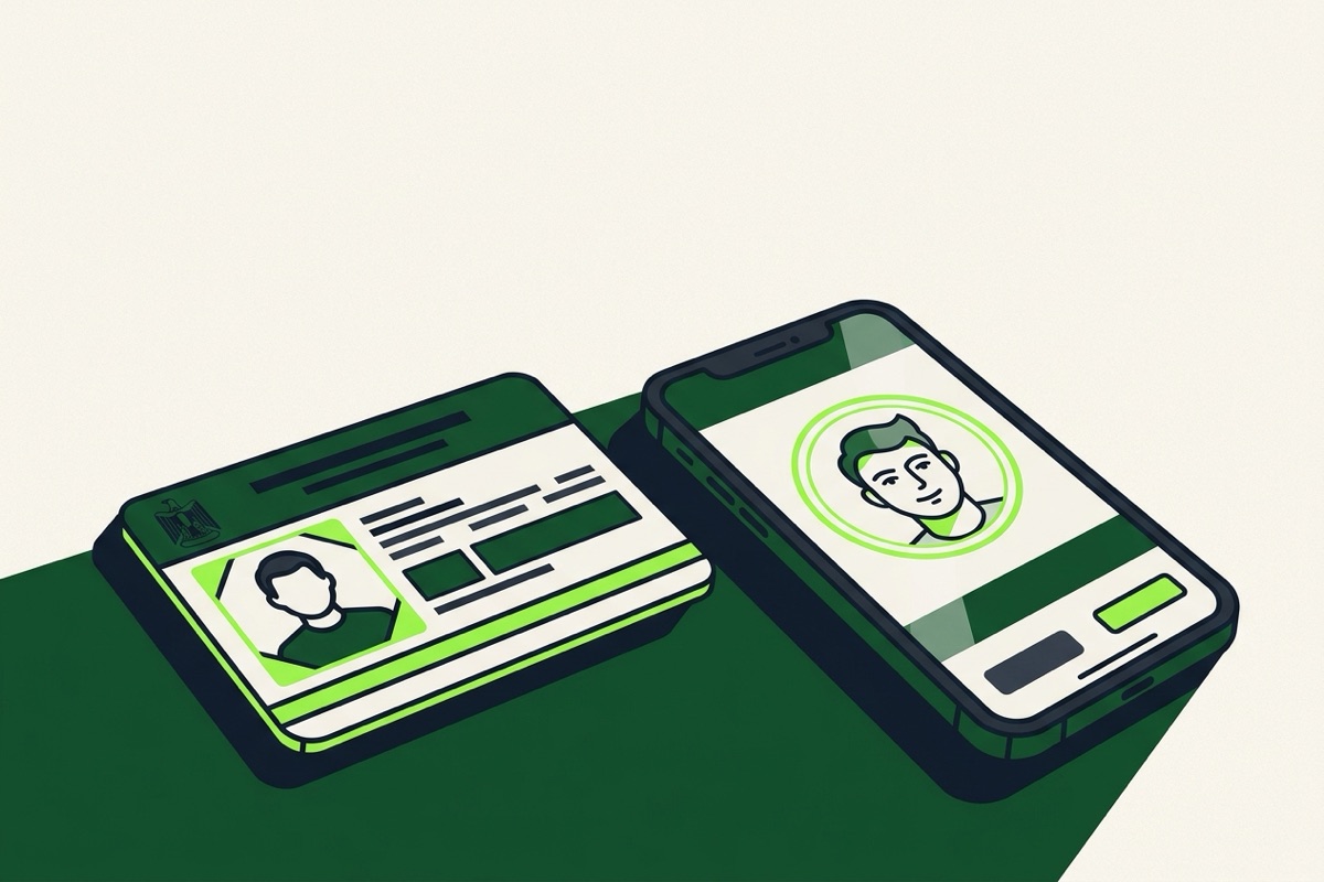 A national ID card and a phone — everything an instalment app asks for