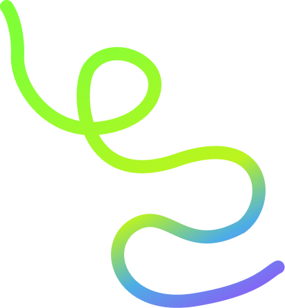 Curly lines with Lucid App colors